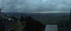 Archiv Foto Webcam Grünten - Ausblick auf Sonthofen und Immenstadt 19:00