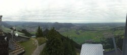 Archived image Webcam Grünten - View over Sonthofen and Immenstadt 08:00