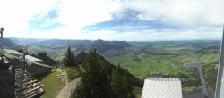 Archiv Foto Webcam Grünten - Ausblick auf Sonthofen und Immenstadt 13:00