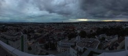 Archiv Foto Webcam St. Pölten - Blick über die Stadt 19:00