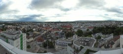 Archiv Foto Webcam St. Pölten - Blick über die Stadt 17:00