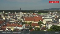 Archiv Foto Webcam Landeshauptstadt St. Pölten 08:00