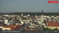 Archiv Foto Webcam Landeshauptstadt St. Pölten 08:00