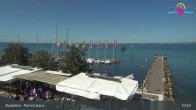 Archiv Foto Webcam Bardolino - Blick vom Lido Mirabello 10:00