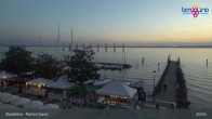 Archiv Foto Webcam Bardolino - Blick vom Lido Mirabello 02:00