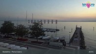 Archiv Foto Webcam Bardolino - Blick vom Lido Mirabello 20:00