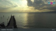 Archiv Foto Webcam Bardolino - Blick vom Lido Mirabello 18:00