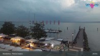 Archiv Foto Webcam Bardolino - Blick vom Lido Mirabello 20:00