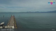 Archiv Foto Webcam Bardolino - Blick vom Lido Mirabello 10:00