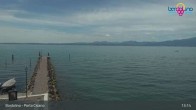Archiv Foto Webcam Bardolino - Blick vom Lido Mirabello 12:00