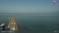Archiv Foto Webcam Bardolino - Blick vom Lido Mirabello 08:00