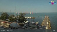 Archiv Foto Webcam Bardolino - Blick vom Lido Mirabello 08:00