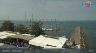 Archiv Foto Webcam Bardolino - Blick vom Lido Mirabello 10:00