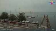 Archiv Foto Webcam Bardolino - Blick vom Lido Mirabello 08:00