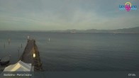 Archiv Foto Webcam Bardolino - Blick vom Lido Mirabello 04:00