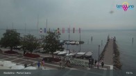 Archiv Foto Webcam Bardolino - Blick vom Lido Mirabello 18:00