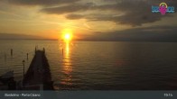 Archiv Foto Webcam Bardolino - Blick vom Lido Mirabello 18:00