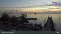 Archiv Foto Webcam Bardolino - Blick vom Lido Mirabello 04:00