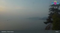 Archiv Foto Webcam Bardolino - Blick vom Lido Mirabello 20:00