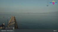 Archiv Foto Webcam Bardolino - Blick vom Lido Mirabello 08:00
