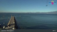 Archived image Webcam Bardolino - Lido Mirabello Beach 08:00