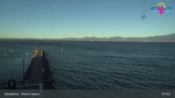 Archiv Foto Webcam Bardolino - Blick vom Lido Mirabello 07:00