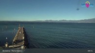 Archiv Foto Webcam Bardolino - Blick vom Lido Mirabello 08:00