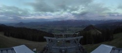 Archived image Webcam Bolsterlang - Weiherkopf Summit 23:00