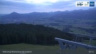Archiv Foto Webcam Bolsterlang - Bergstation Weiherkopf 04:00
