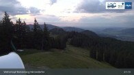 Archiv Foto Webcam Bolsterlang - Bergstation Weiherkopf 20:00