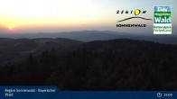 Archived image Webcam Brotjacklriegel - View from the lookout tower 02:00