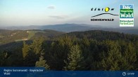 Archived image Webcam Brotjacklriegel - View from the lookout tower 07:00