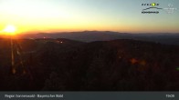 Archived image Webcam Brotjacklriegel - View from the lookout tower 00:00