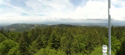 Archived image Webcam Lookout tower at Brotjacklriegel 11:00
