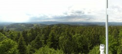 Archived image Webcam Lookout tower at Brotjacklriegel 15:00