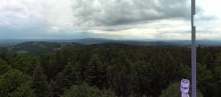Archived image Webcam Lookout tower at Brotjacklriegel 19:00