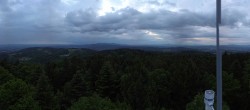 Archived image Webcam Lookout tower at Brotjacklriegel 21:00