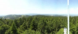 Archiv Foto Webcam Aussichtsturm am Brotjacklriegel 13:00