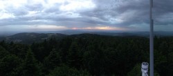 Archiv Foto Webcam Aussichtsturm am Brotjacklriegel 21:00