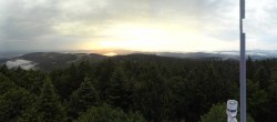 Archiv Foto Webcam Aussichtsturm am Brotjacklriegel 19:00