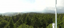 Archived image Webcam Lookout tower at Brotjacklriegel 15:00