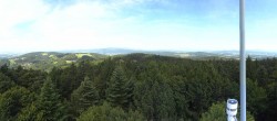 Archived image Webcam Lookout tower at Brotjacklriegel 09:00