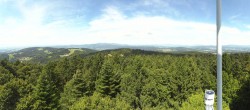 Archived image Webcam Lookout tower at Brotjacklriegel 11:00