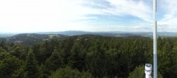 Archived image Webcam Lookout tower at Brotjacklriegel 15:00