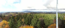 Archived image Webcam Lookout tower at Brotjacklriegel 11:00