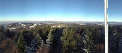 Archived image Webcam Lookout tower at Brotjacklriegel 08:00