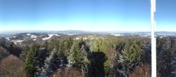 Archived image Webcam Lookout tower at Brotjacklriegel 09:00