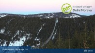 Archiv Foto Webcam Dolni Morava - U Slona Sesselbahn 07:00