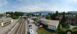 Archived image Webcam Train station at Attersee 13:00