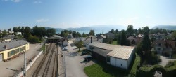 Archived image Webcam Train station at Attersee 11:00